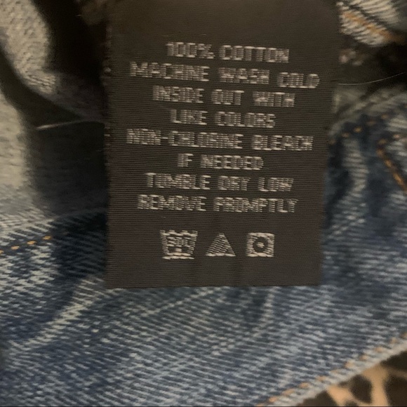 Hot Topic Rude Stars and Stripes Denim Vest - Picture 5 of 5